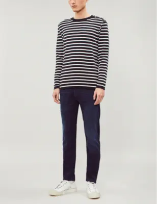 7 FOR ALL MANKIND Slimmy Tapered Luxe Performance Plus slim-fit tapered jeans - 36/34 detail 3
