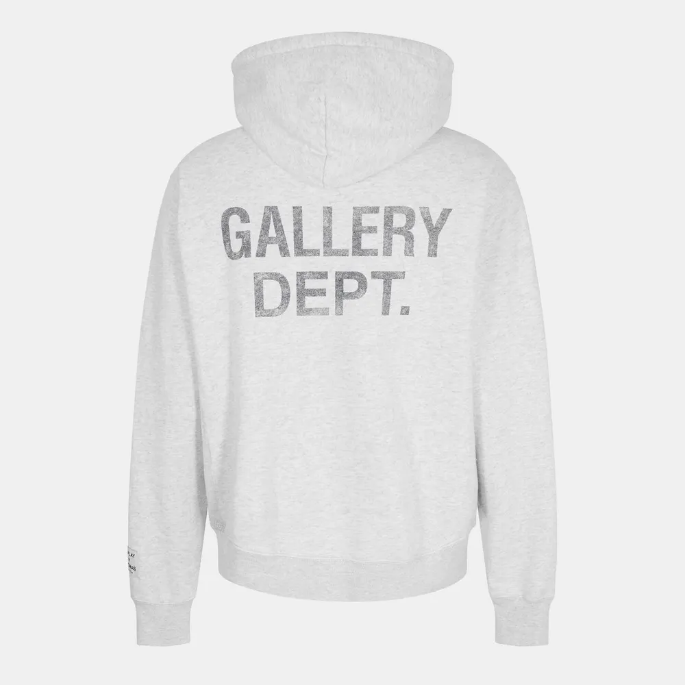 Gallery Dept Men's GD Pull Over Kangaroo Pocket Hoodie detail 2