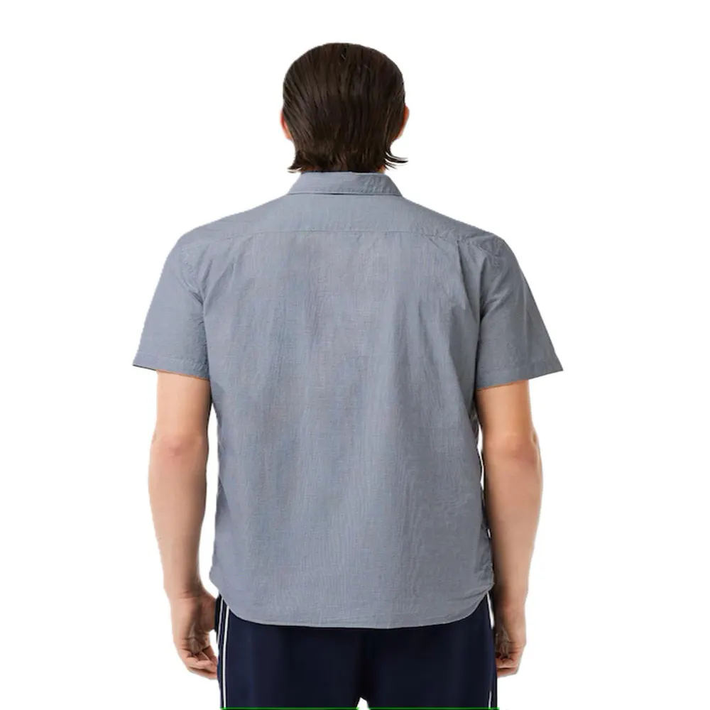Lacoste Men's Short Sleeve Plain Shirt detail 2