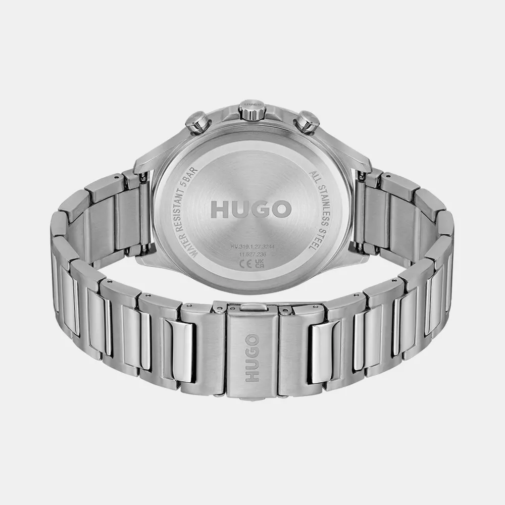Hugo Gents HUGO #SMASH MULTI with Stainless Steel Bracelet detail 2