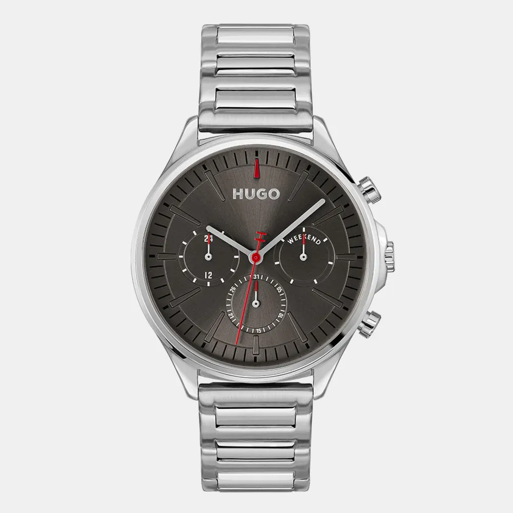 Hugo Gents HUGO #SMASH MULTI with Stainless Steel Bracelet