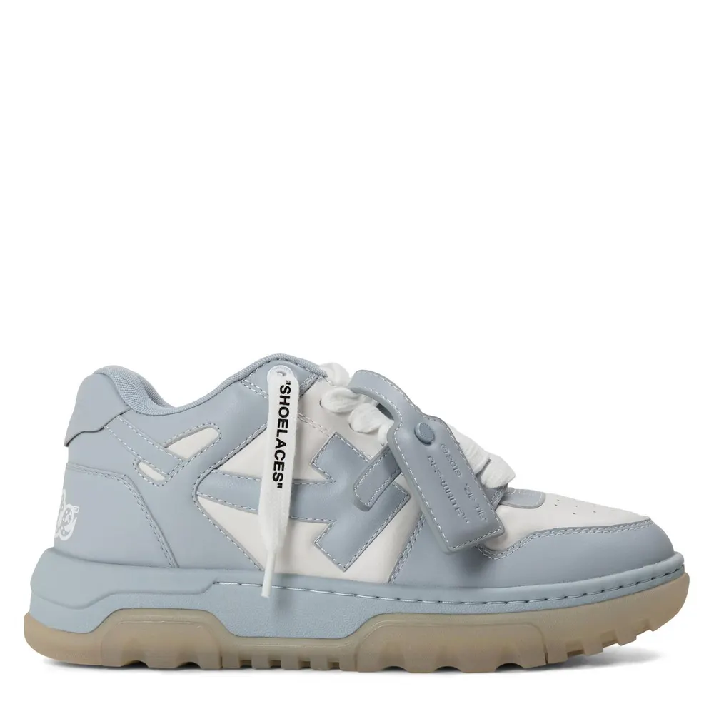 Off White Men's OOO Chunky Trainers in Grey/White – Footwear
