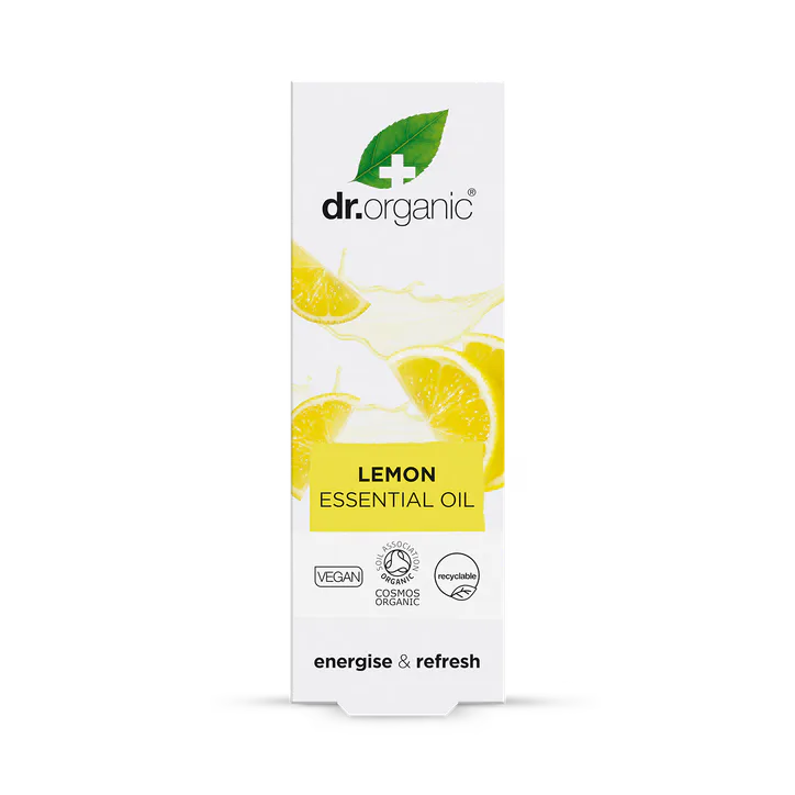 Dr Organic Lemon Pure Essential Oil 10ml detail 3