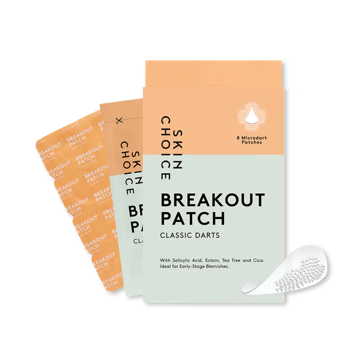 Skin Choice Classic Darts Microdart Pimple Patches with Salicylic Acid, Tea Tree, Cica