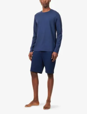 DEREK ROSE Quinn 1 Straight-Leg Cotton-Blend Drawstring Shorts detail 2