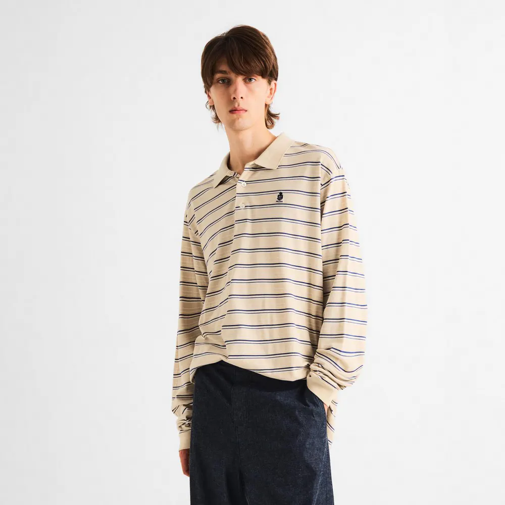 Prada Prada Stripe LS Polo Sn63 detail 3
