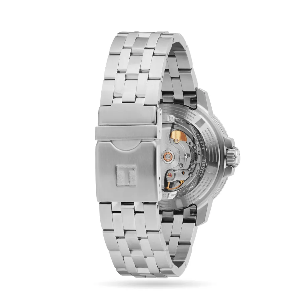 Tissot Seastar 1000 43mm Mens Watch Black detail 3