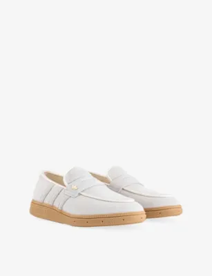 ADIDAS Handball Spezial Suede Loafers - EUR 40 / 6 UK MEN in WONDER WHITE WONDER, additional product view 3