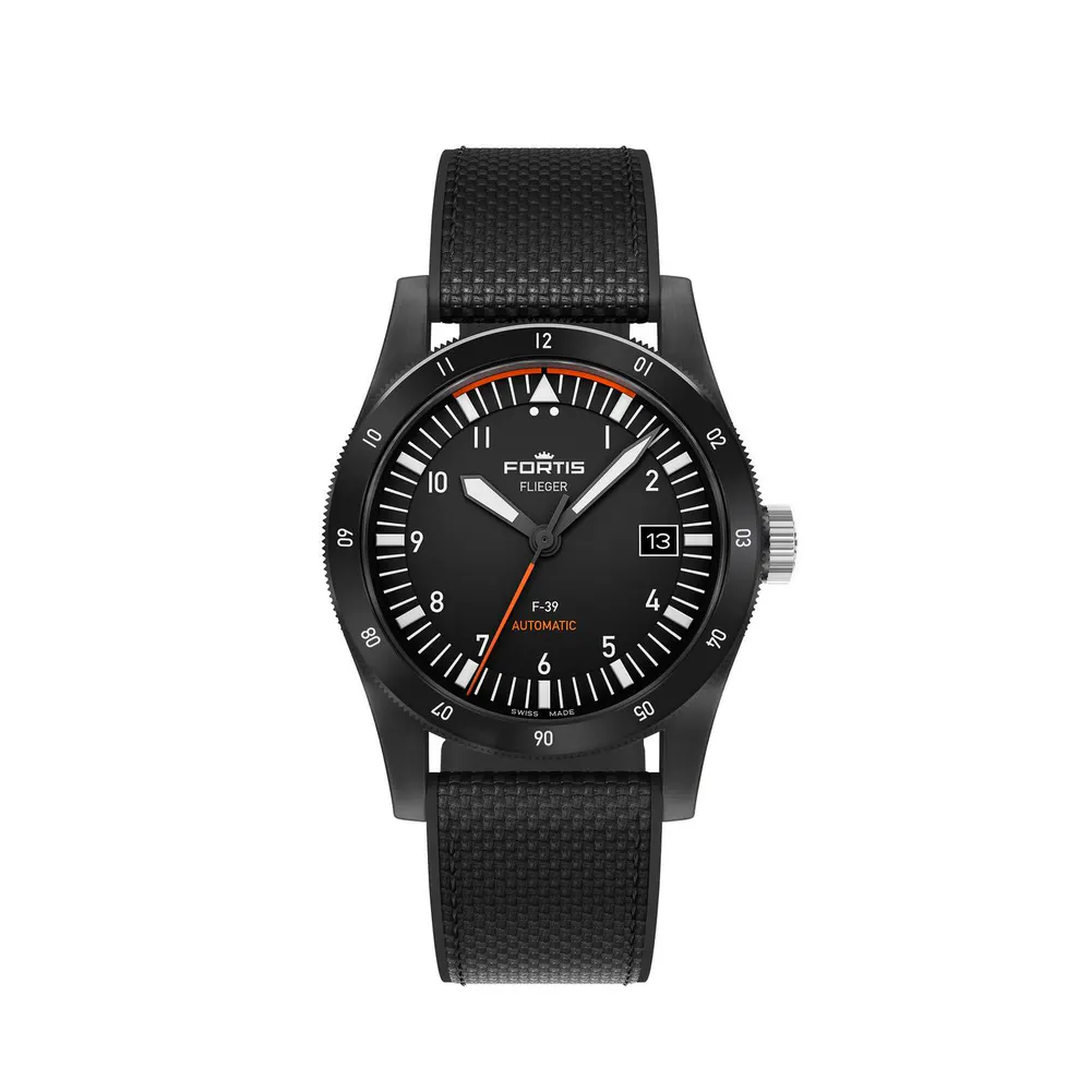 Fortis Men's Flieger Swiss Automatic Stainless Steel Water Resistant Auto Analogue Watch