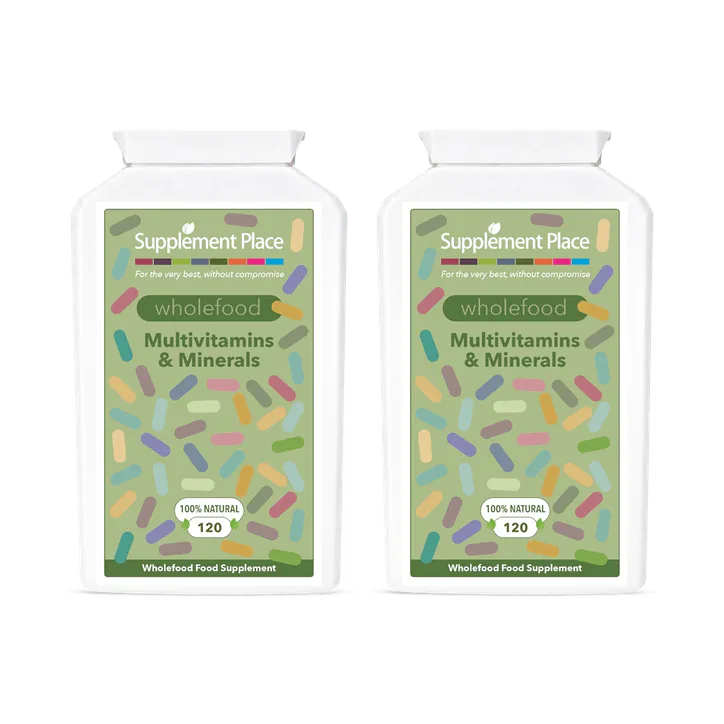 Supplement Place Wholefood Multivitamins & Minerals | 240 Capsules