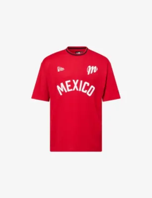 NEW ERA Mexico Embroidered Woven Top in WHITE – Mens | Tops & t-shirts | T-Shirts | Printed T-Shirts