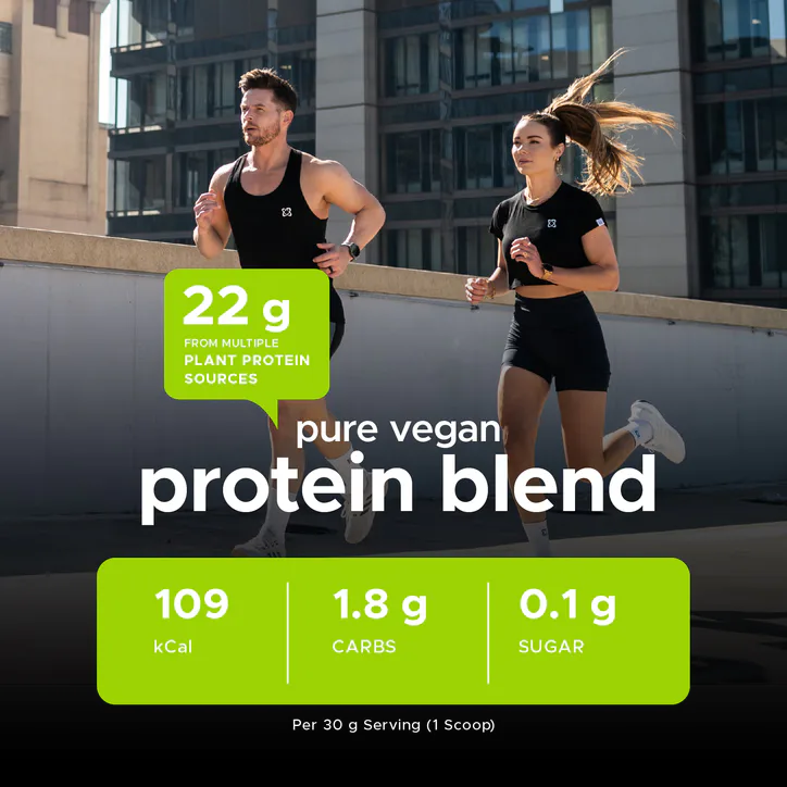 USN 100% Plant Protein Chocolate 900g detail 2
