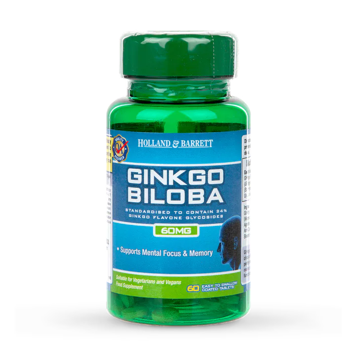 For Him Ginkgo Biloba 60 Tablets 60mg