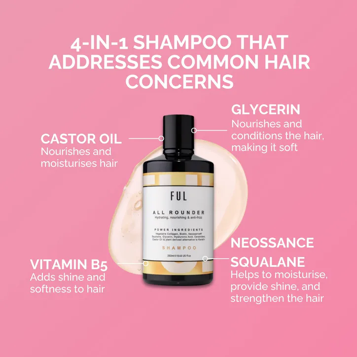 FUL All Rounder Shampoo 250ml detail 2