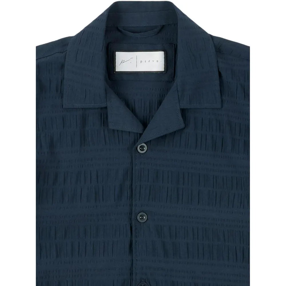 Prevu Seersucker Beckerr Shirt detail 3