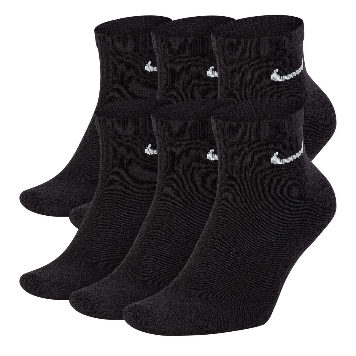 For Him Nike Men's 6 Pack Quarter Socks