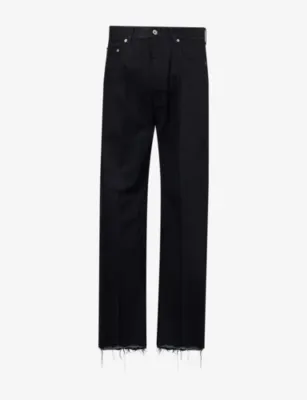 RICK OWENS Geth Wide-Leg Denim Jeans
