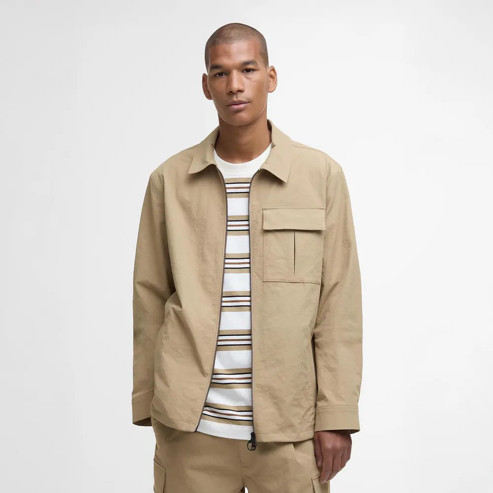 Barbour Mens Bellman Overshirt detail 3