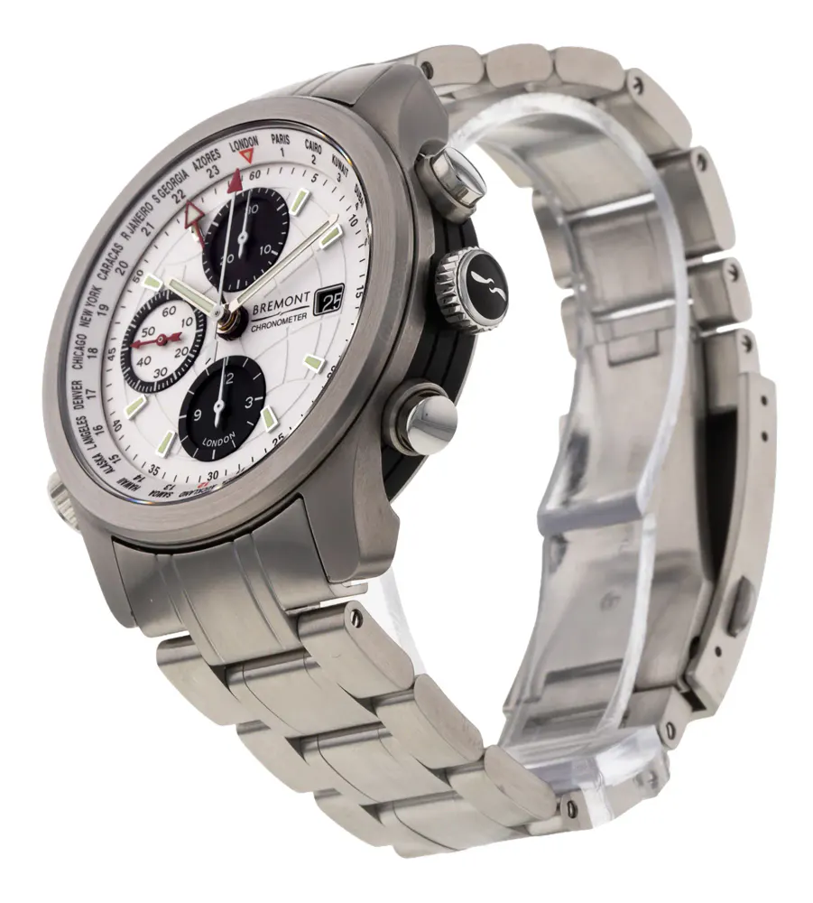 Bremont World Timer Automatic ALT1-WT/WH — 2025 — Excellent in White Baton, additional product view 2