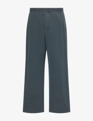 THE ROW Ari Elasticated Cotton Trousers