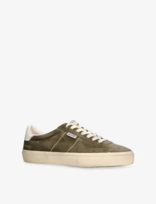 GOLDEN GOOSE Soul Star Suede Trainers - EUR 46 / 12 UK MEN in GREEN OTH, additional product view 3