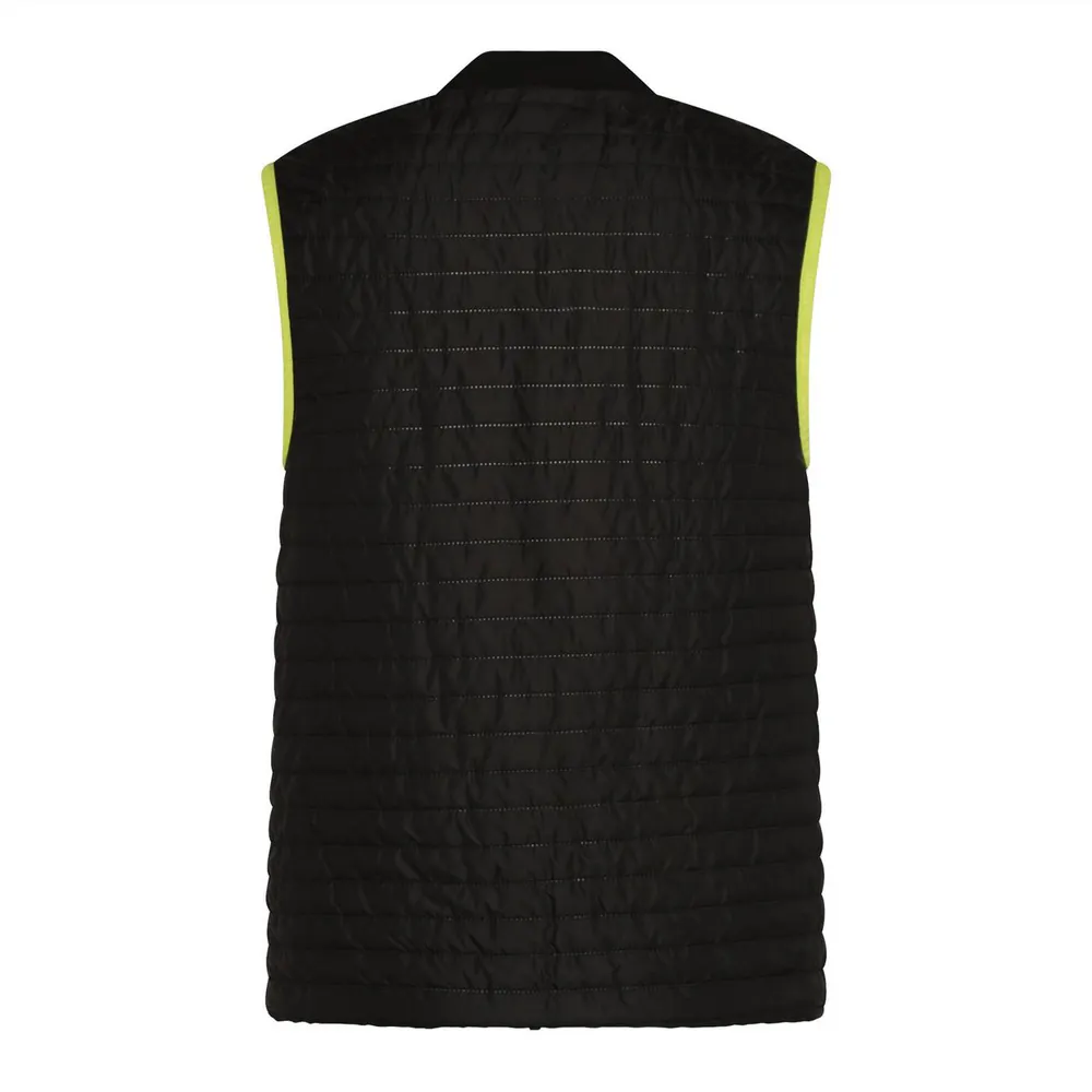 Lacoste Lightweight Reversible Padded Vest in Black, additional product view 2