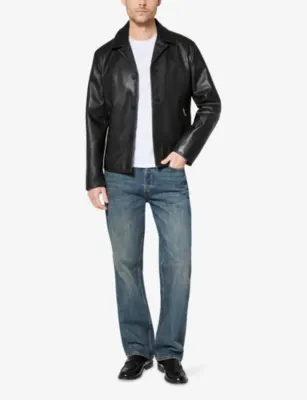 THE KOOPLES Faded-Wash Straight-Leg Denim Jeans detail 2