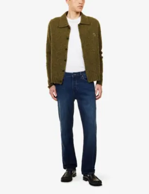 NEUW Ray Hunter Straight-Leg Stretch-Denim Jeans - 32/32 in MID INDIGO, additional product view 2