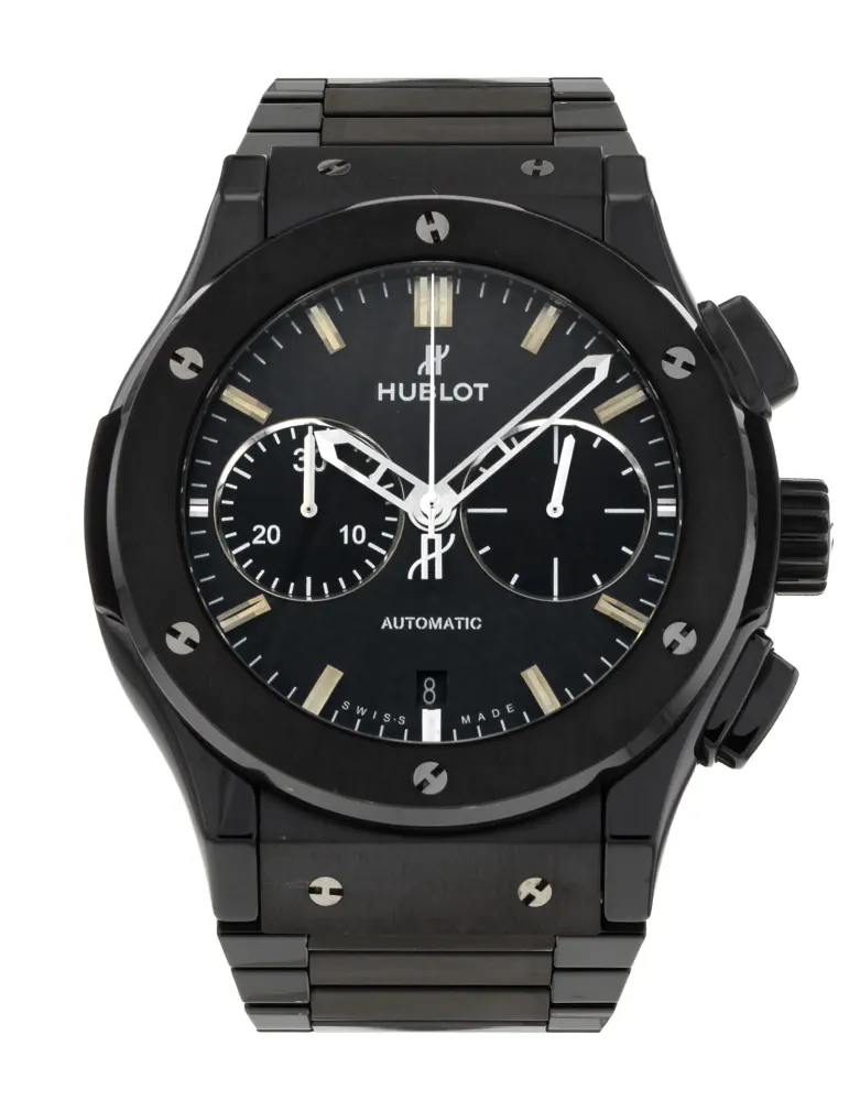 Hublot Classic Fusion 521.CM.1770.CM — 2016 — Excellent in Black Baton – Pre-owned watches