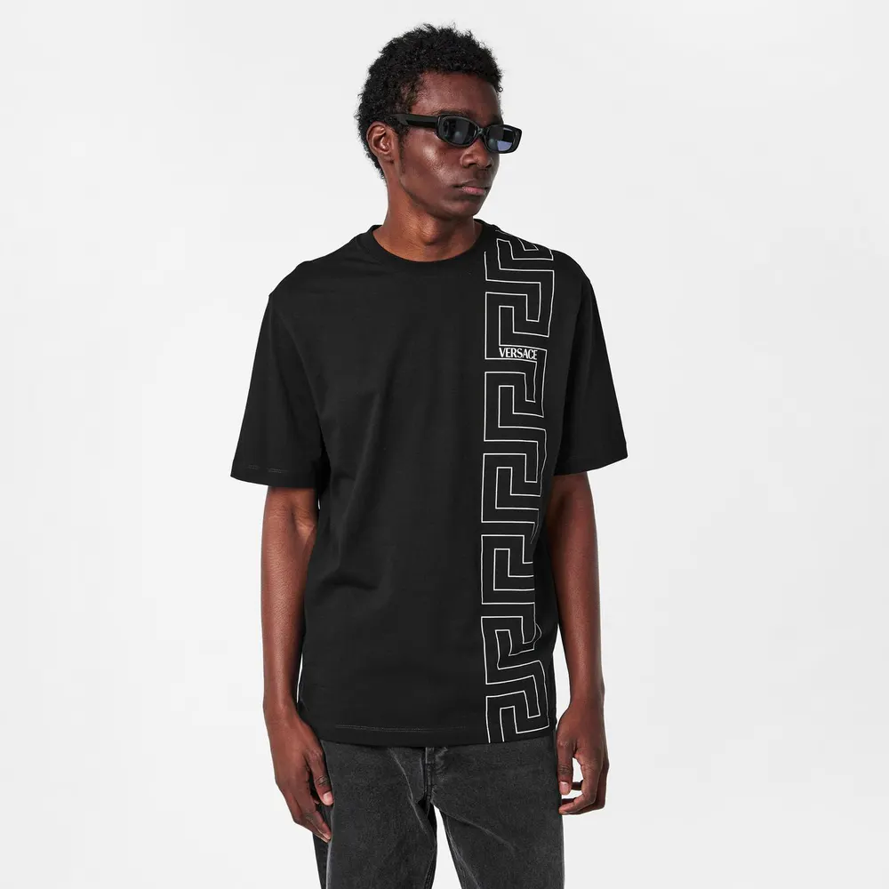 Versace Men's Grec T-Shirt detail 3