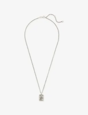 SERGE DENIMES Protect 925 Sterling Silver Pendant Necklace