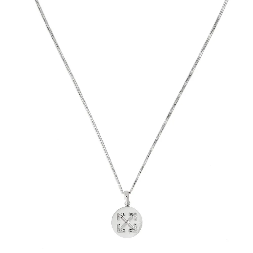 Off White Lucky Arrows Pendant