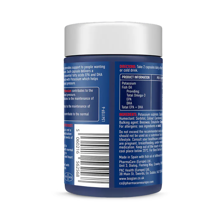 Bioglan Blood Pressure Formula 60 Capsules detail 2