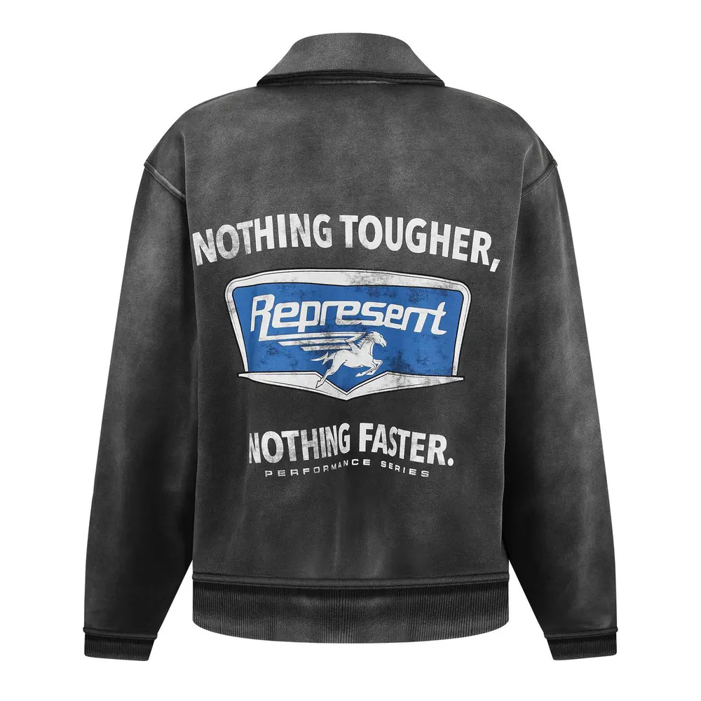 Represent Men's Quarter Zip Fleece detail 2