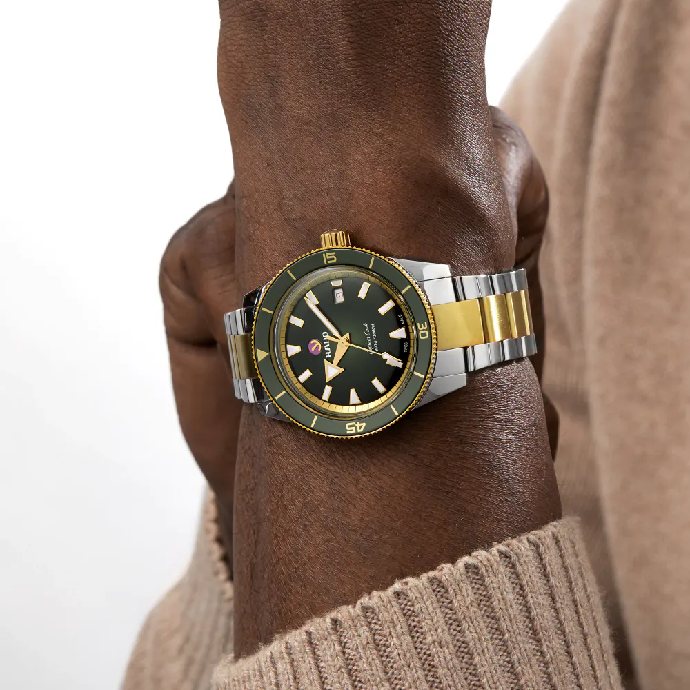 Rado Captain Cook 42mm Mens Watch - Green in Green, additional product view 2