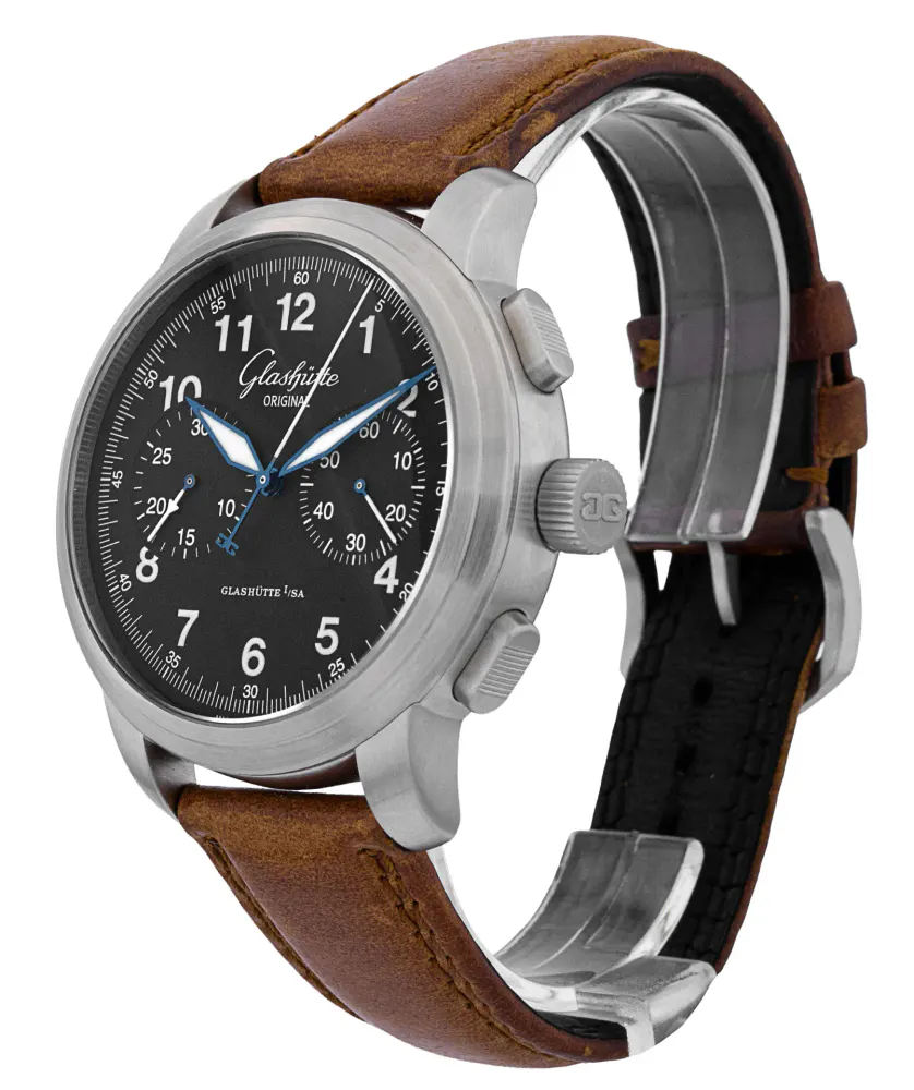 Glashutte Original Senator Navigator 39-34-17-17-04 — 2009 — Excellent in Black Arabic, additional product view 2