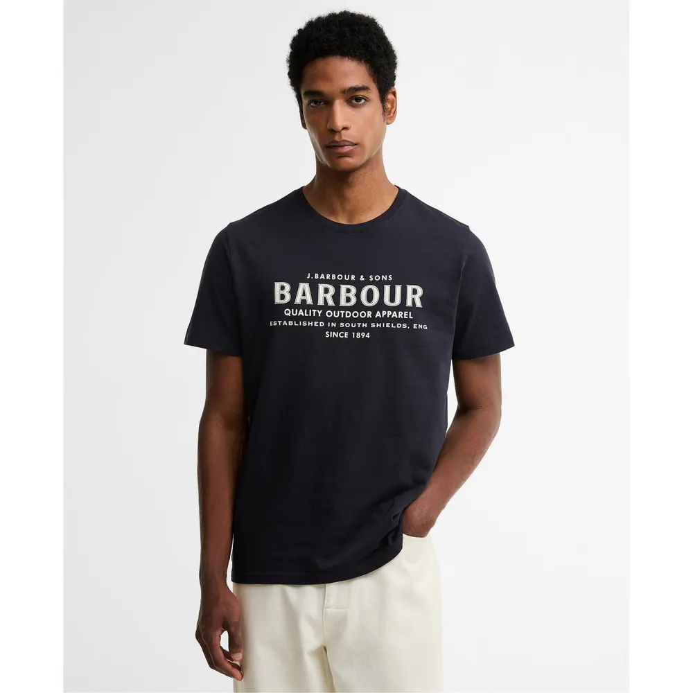 Barbour Men's T-Shirt detail 2