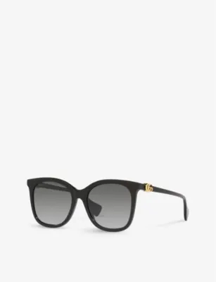 GUCCI GG1071S square-frame acetate sunglasses detail 2