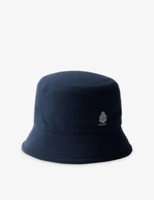 PRADA Old Cotton-Piqué Bucket Hat - NEUTRAL - S