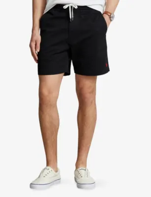 POLO RALPH LAUREN Polo Prepster Logo-Embroidered Stretch-Cotton Shorts detail 3