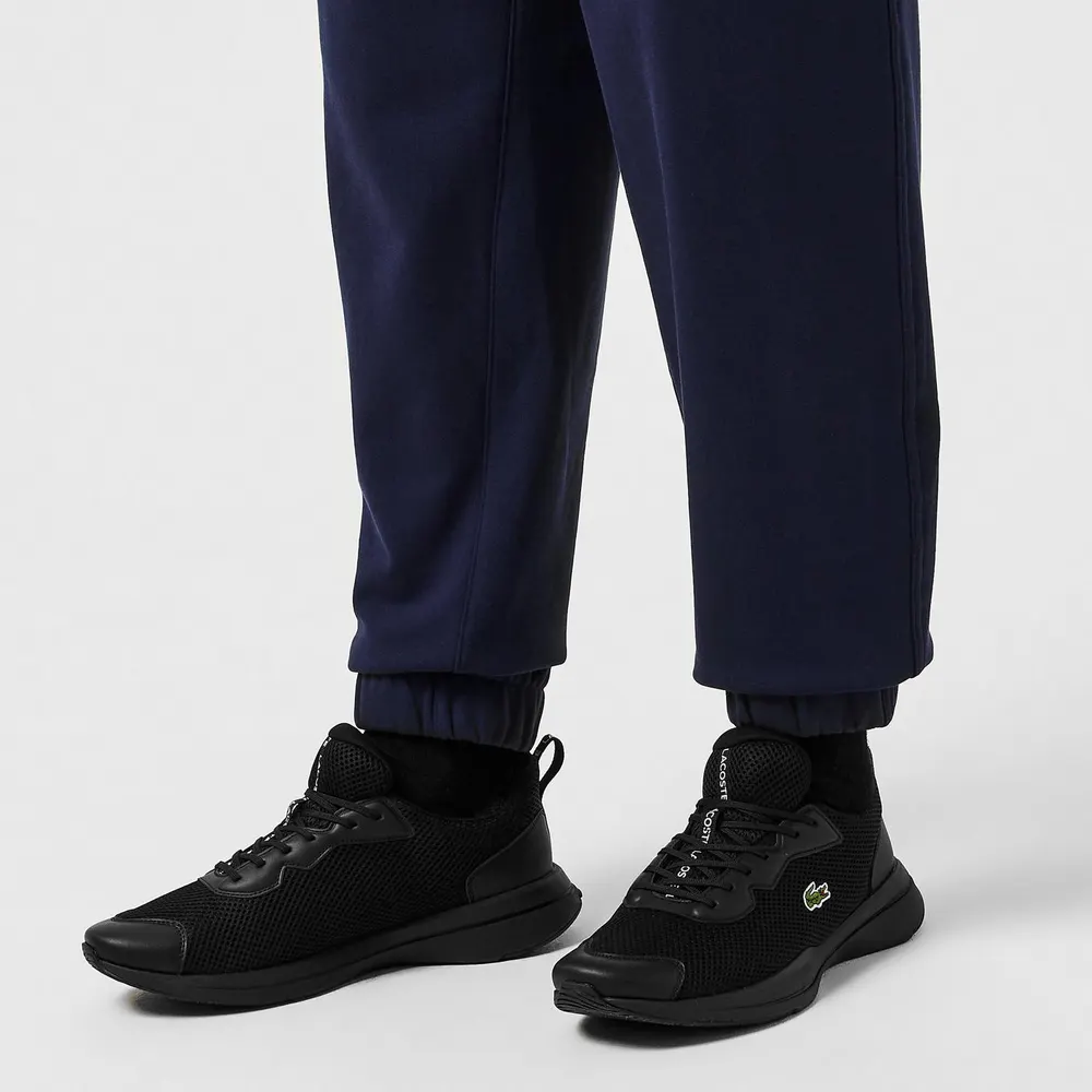 Lacoste Men's Neo RunBase Runners in Black/Black, additional product view 2