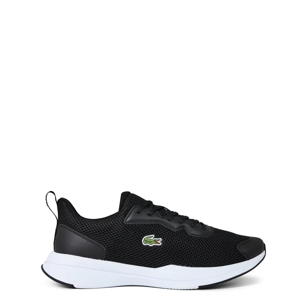 Lacoste Men's Neo RunBase Runners in Black/White – Footwear