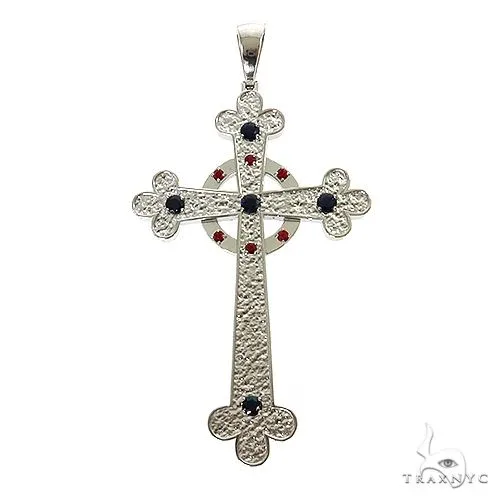 MARYAM - For Him SILVER Trax Holy Halo Cross Pendant .925 Silver 69608 – Pendant