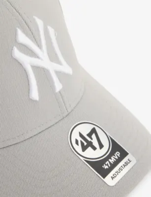 '47 ’47 Clean Up NY Yankees Base Runner MVP Adjustable Cotton-Twill Baseball Cap detail 3