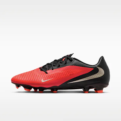 Nike Phantom 6 Low Academy Multi-Ground Football Boot - Bright Crimson/Black/Blur