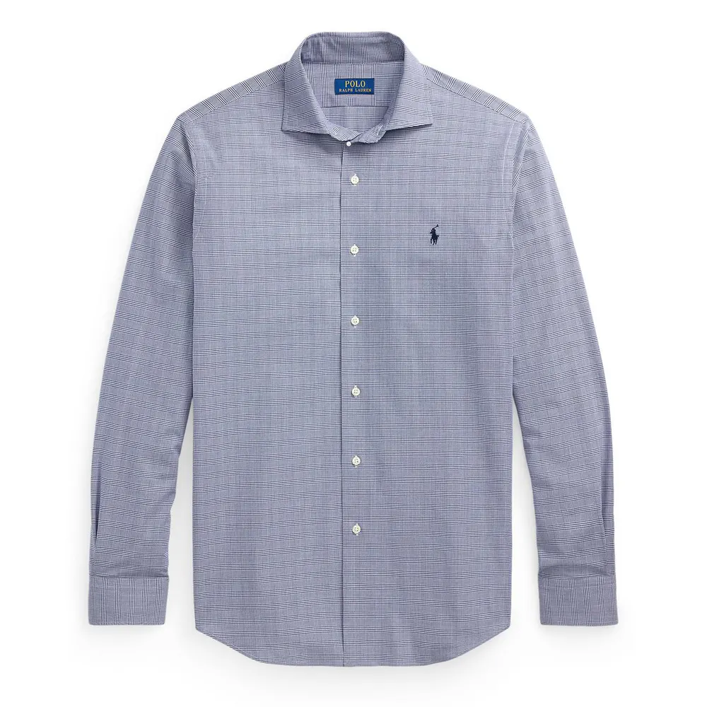Polo Ralph Lauren Men's Poplin Check Long-Sleeve Patterned Shirt