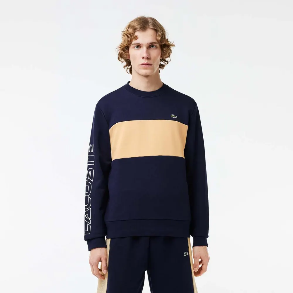 Lacoste Crewneck Colourblock Sweatshirt