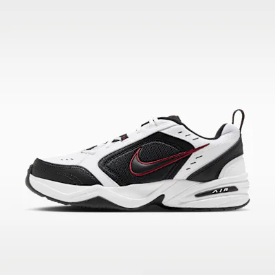Nike Air Monarch IV Men's Workout Shoes - White/Black in White/Black – Nike men's and unisex
