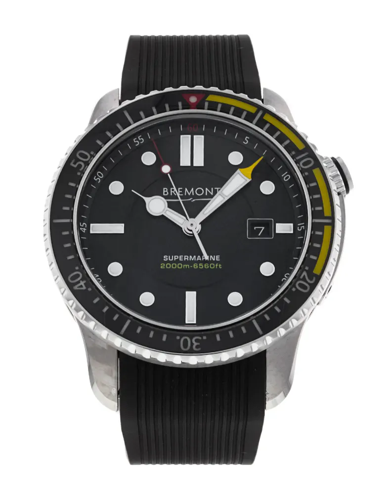 Bremont Supermarine S2000/YLW-BR — 2020 — Very good in Black – Pre-owned watches