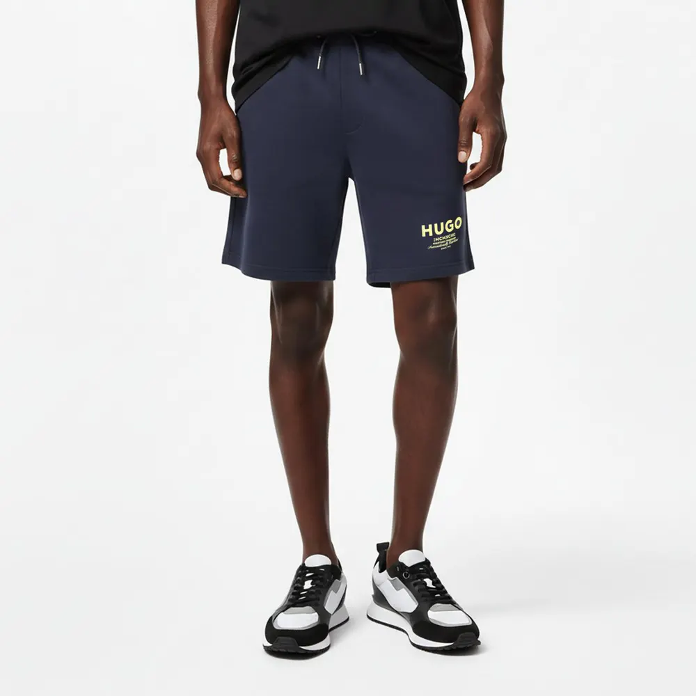 Hugo Mens HUGO Soft Jogger Shorts with Logo Detail detail 3